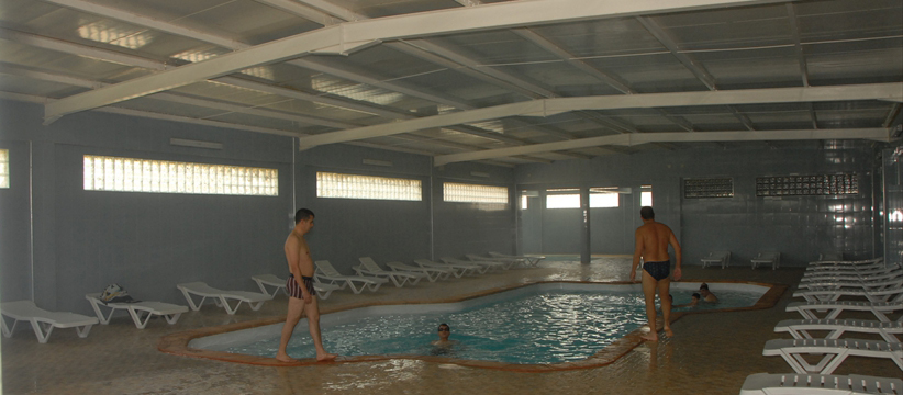 Un site qui arbite également des bains et des douches (Femmes et Hommes) sur une superficie couverte de 700m²